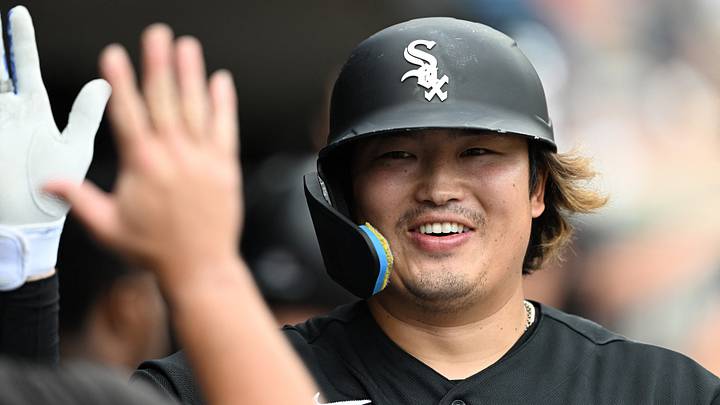 Aug 16, 2026; Detroit, Michigan, USA; Chicago White Sox first baseman Munetaka Murakami (5) celebrates in the dugout after hitting a two-run home run against the Detroit Tigers in the seventh inning at Comerica Park. Horwedel-Imagn Images Aug 16, 2026; Detroit, Michigan, USA; Chicago White Sox first baseman Munetaka Murakami (5) celebrates in the dugout after hitting a two-run home run against the Detroit Tigers in the seventh inning at Comerica Park. Horwedel-Imagn Images