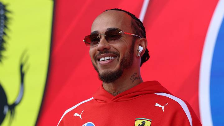May 3, 2026; Miami Gardens, FL, USA; Ferrari driver Lewis Hamilton (44) before the Crypto.com Miami Grand Prix at Miami International Autodrome. Mandatory Credit: Nathan Ray Seebeck-Imagn Images May 3, 2026; Miami Gardens, FL, USA; Ferrari driver Lewis Hamilton (44) before the Crypto.com Miami Grand Prix at Miami International Autodrome. Mandatory Credit: Nathan Ray Seebeck-Imagn Images