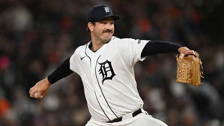 Detroit Tigers pitcher Drew Anderson (38) throws a pitch at Comerica Park. Credit: Lon Horwedel-Imagn Images Detroit Tigers pitcher Drew Anderson (38) throws a pitch at Comerica Park. Credit: Lon Horwedel-Imagn Images