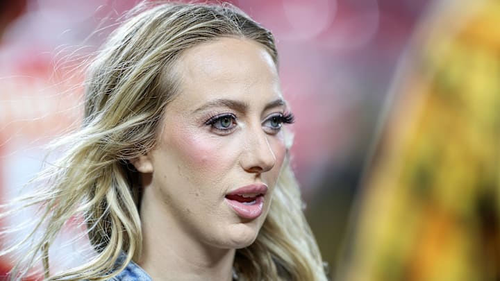 Nov. 4, 2024: Brittany Mahomes, Chiefs quarterback Patrick Mahomes' wife, at Arrowhead Stadium on 'Monday Night Football.'