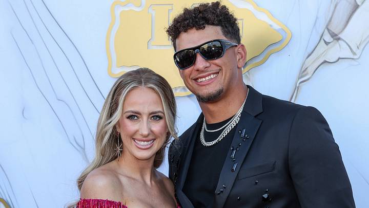 Patrick and Brittany Mahomes on the red carpet at the Kansas City Chiefs Super Bowl Ring ceremony in 2024. Patrick and Brittany Mahomes on the red carpet at the Kansas City Chiefs Super Bowl Ring ceremony in 2024.