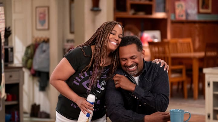 The Upshaws. (L to R) Kim Fields as Regina, Mike Epps as Bennie in episode 712 of The Upshaws