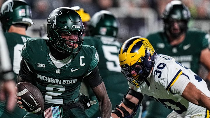 Michigan linebacker Jimmy Rolder Michigan linebacker Jimmy Rolder