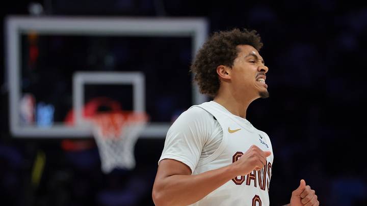 Nov 12, 2025; Miami, Florida, USA; Cleveland Cavaliers guard Craig Porter Jr. (9) reacts against the Miami Heat during the third quarter at Kaseya Center. Mandatory Credit: Sam Navarro-Imagn Images Nov 12, 2025; Miami, Florida, USA; Cleveland Cavaliers guard Craig Porter Jr. (9) reacts against the Miami Heat during the third quarter at Kaseya Center. Mandatory Credit: Sam Navarro-Imagn Images