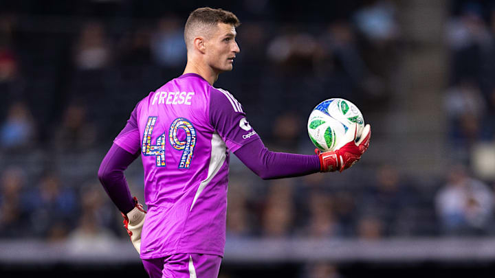 Matt Freese of NYCFC Matt Freese of NYCFC