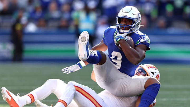 Kenneth Walker III of the Seattle Seahawks