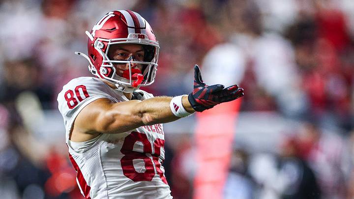 Indiana wide receiver Charlie Becker is among five talented playmakers who could shake up the first round of the 2027 NFL Draft.