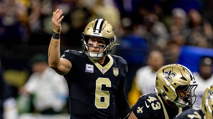 New Orleans Saints quarterback Tyler Shough.