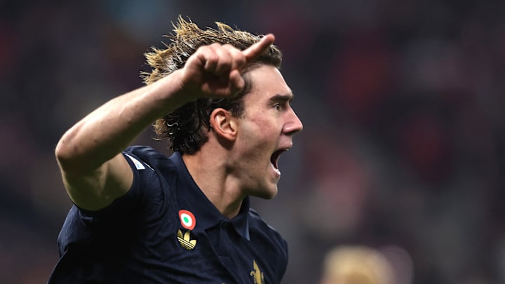 Dusan Vlahovic a inscrit un doublé à la RedBull Arena