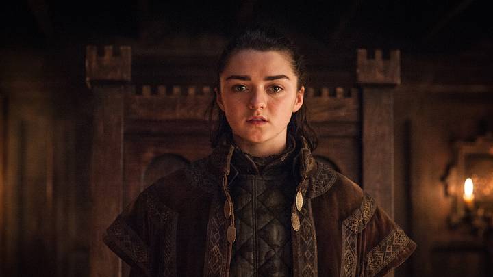Maisie Williams (Arya Stark) in Game of Thrones season 7 Episode 1, "Dragonstone" Maisie Williams (Arya Stark) in Game of Thrones season 7 Episode 1, "Dragonstone"