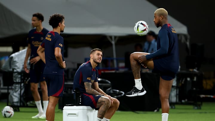 Paris Saint-Germain Training Session