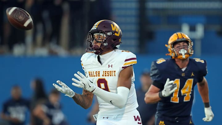 Walsh Jesuit wide receiver Milan Parris