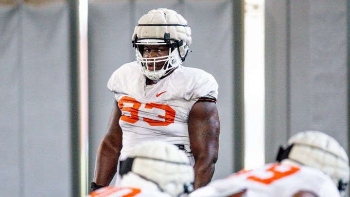 Oklahoma State DL Collin Clay (93) Oklahoma State DL Collin Clay (93)