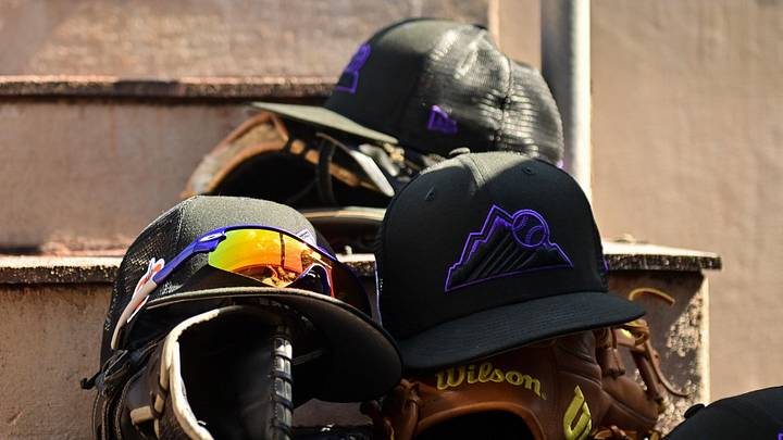 Colorado Rockies hats, and gloves Colorado Rockies hats, and gloves