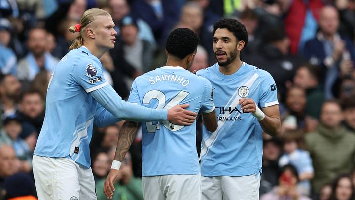 Neue Offensiv-Power für Tottenham? Savinho und Omar Marmoush (r.) Neue Offensiv-Power für Tottenham? Savinho und Omar Marmoush (r.)