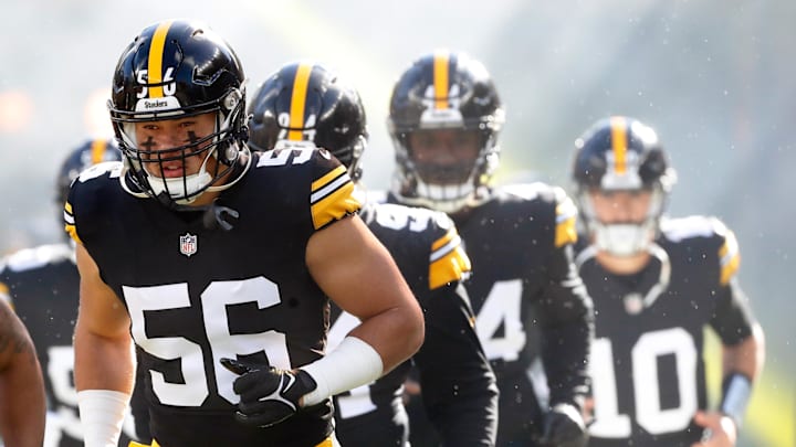 Pittsburgh Steelers linebacker Alex Highsmith (56)