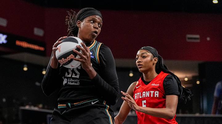 New York Liberty center Jonquel Jones