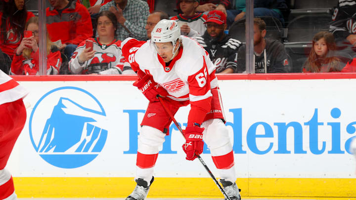 Danny DeKeyser - Detroit Red Wings v New Jersey Devils
