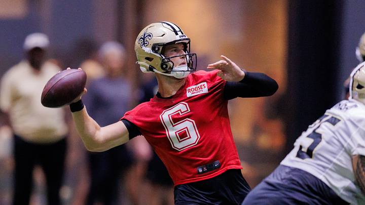 New Orleans Saints quarterback Tyler Shough New Orleans Saints quarterback Tyler Shough