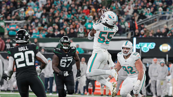 Jerome Baker and Andrew Van Ginkel were ruled out for Chiefs vs. Dolphins