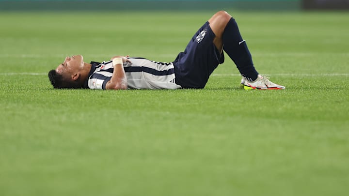 Jesús Gallardo en un partido.