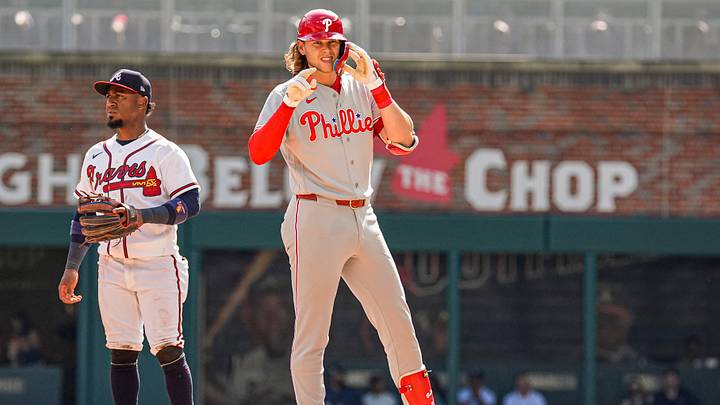 Philadelphia Phillies first baseman Alec Bohm.