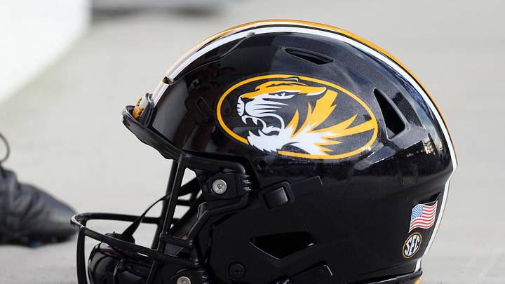 Sep 26, 2026; Starkville, Mississippi, USA; Missouri Tigers helmet on the sidelines prior to the game against the Mississippi State Bulldogs at Davis Wade Stadium at Scott Field. Mandatory Credit: Petre Thomas-Imagn Images Sep 26, 2026; Starkville, Mississippi, USA; Missouri Tigers helmet on the sidelines prior to the game against the Mississippi State Bulldogs at Davis Wade Stadium at Scott Field. Mandatory Credit: Petre Thomas-Imagn Images