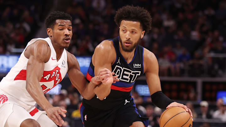 Ochai Agbaji, Toronto Raptors and Cade Cunningham, Detroit Pistons