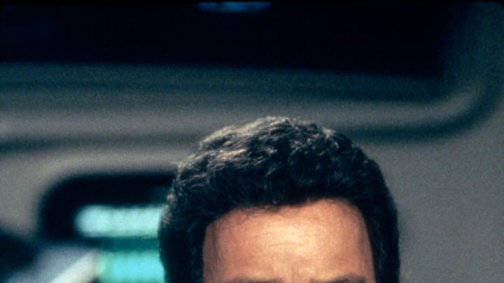 On the set of Star Trek III: The Search for Spock