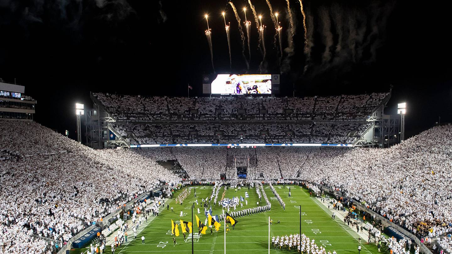 Penn State's Defense Also Is Preparing for the 'White Out' Roar