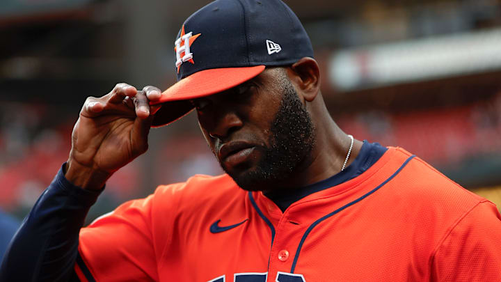 Houston Astros slugger Yordan Alvarez Houston Astros slugger Yordan Alvarez