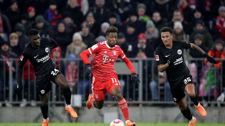 Bayern Munich travel to Frankfurt on Saturday to face Eintracht Frankfurt.