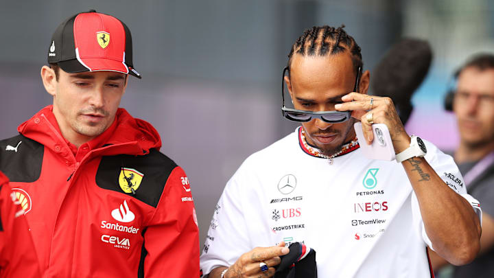 Lewis Hamilton and Charles Leclerc, Formula 1