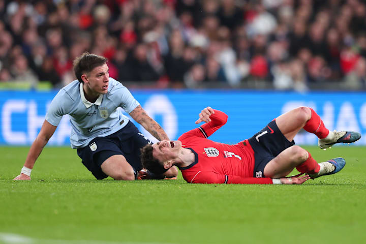 Manuel Ugarte (left) and Phil Foden. Manuel Ugarte (left) and Phil Foden.