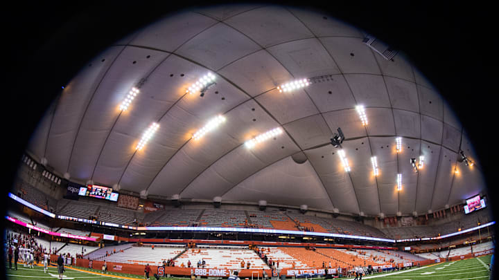 Syracuse football held a junior day on Saturday, and 2025 4-star recruits saw one fabulous basketball game at the Dome.