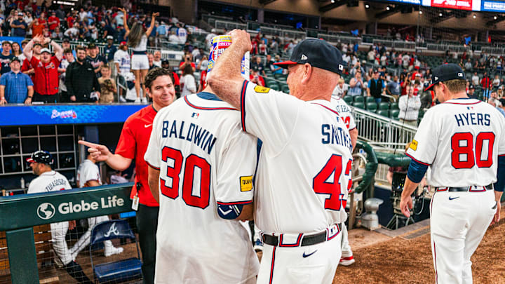 Brian Snitker, Drake Baldwin, Atlanta Braves