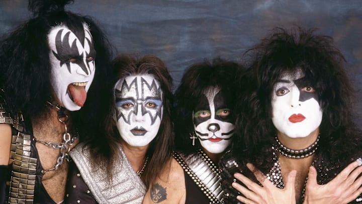 Photo of the rock band KISS