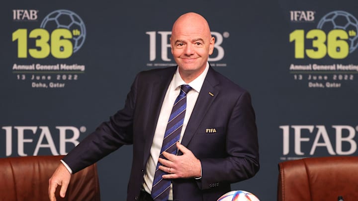 FIFA-Präsident Gianni Infantino FIFA-Präsident Gianni Infantino
