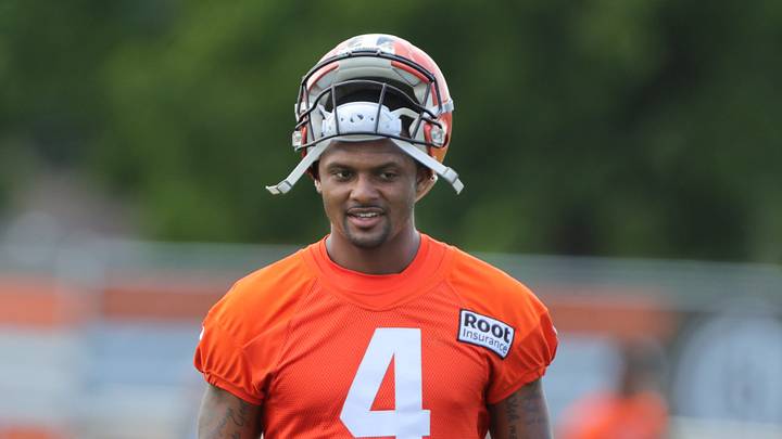 Cleveland Browns quarterback Deshaun Watson during training camp on Friday, July 29, 2022 in Berea.
Akr 7 29 Browns 12 Cleveland Browns quarterback Deshaun Watson during training camp on Friday, July 29, 2022 in Berea.
Akr 7 29 Browns 12