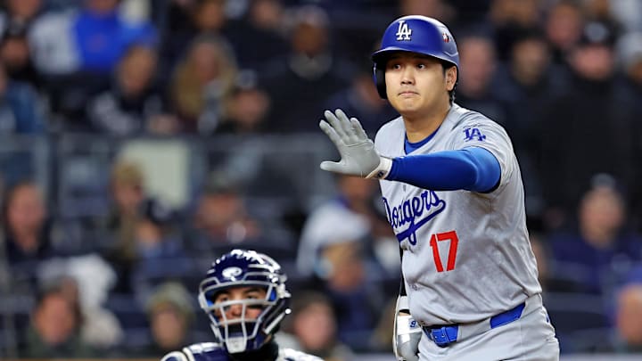 Los Angeles Dodgers two-way player Shohei Ohtani.