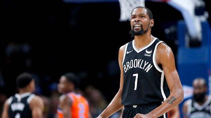 Kevin Durant is out with a sprained right MCL and isn   t expected to return to action until after
