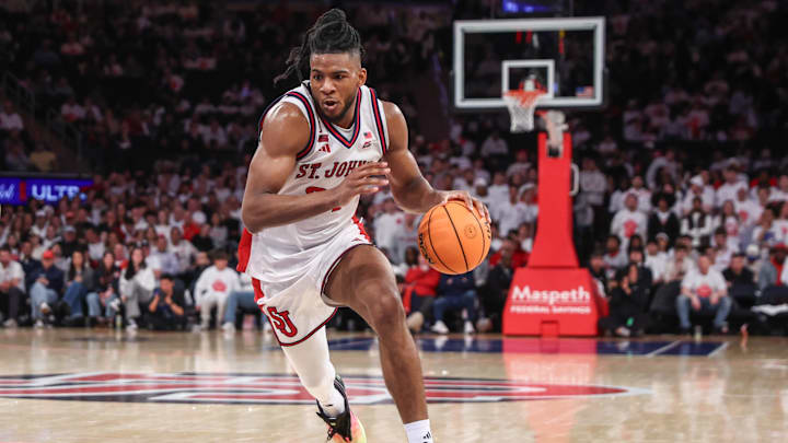 Zuby Ejiofor and St. John's are big home favorites against Georgetown.