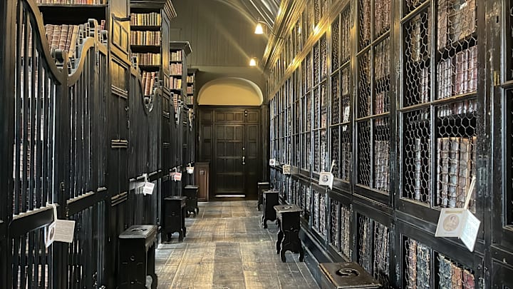 Manchester's oldest public library dates back to Anglo-Saxon time