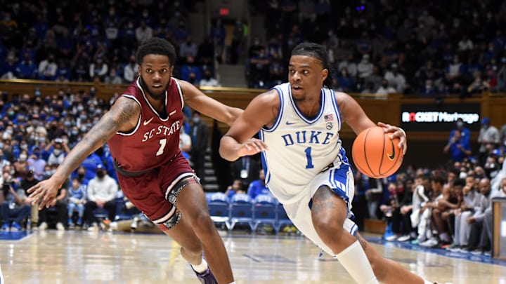 Duke Blue Devils guard Trevor Keels.