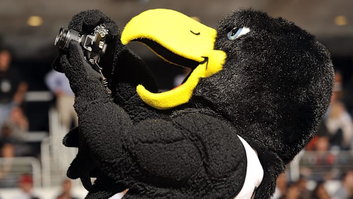 Keene High School in New Hampshire used to share the same Blackbirds mascot as LIU Brooklyn, which is now known as the Sharks.