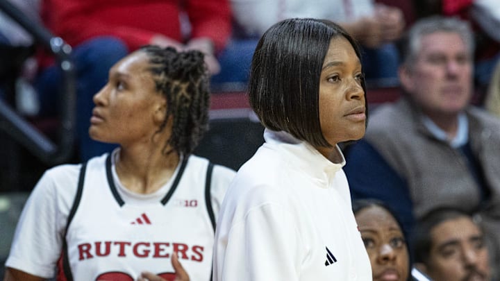 Rutgers’ Women’s Head Coach Coquese. 