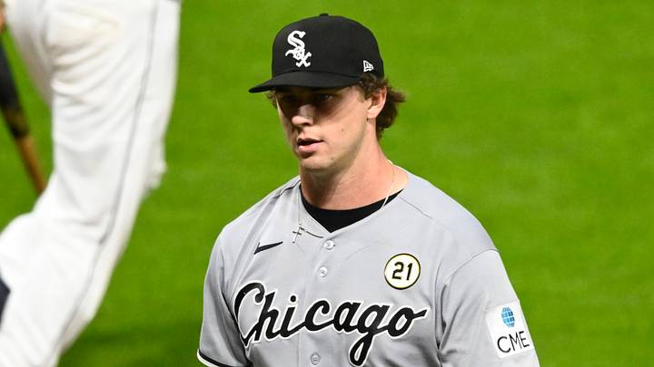 Sep 15, 2026; Cleveland, Ohio, USA; Chicago White Sox relief pitcher Grant Taylor (31) walks off the field after giving up the winning runs to the Cleveland Guardians in the ninth inning at Progressive Field. Mandatory Credit: David Richard-Imagn Images Sep 15, 2026; Cleveland, Ohio, USA; Chicago White Sox relief pitcher Grant Taylor (31) walks off the field after giving up the winning runs to the Cleveland Guardians in the ninth inning at Progressive Field. Mandatory Credit: David Richard-Imagn Images