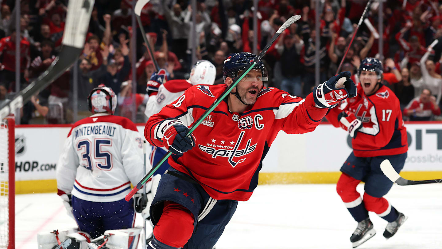 Alex Ovechkin’s Stanley Cup quest starts with dramatic OT winner