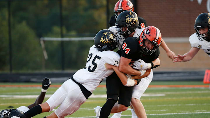 Republic defeated Neosho 47-12 in the season opener at Republic High School on Friday, Aug. 27, 2021.

Repmoneosho458