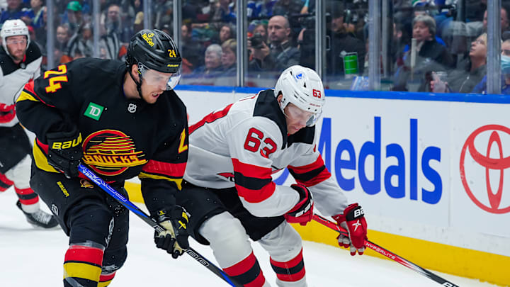 New Jersey Devils v Vancouver Canucks